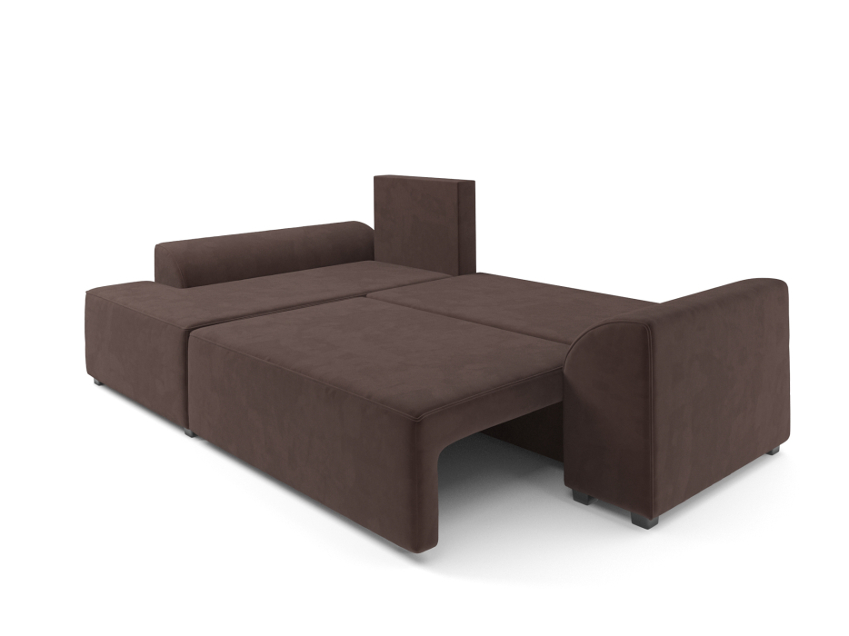 Диваны угловые в гостиную, Диван Каскад Левый угол (Велюр)