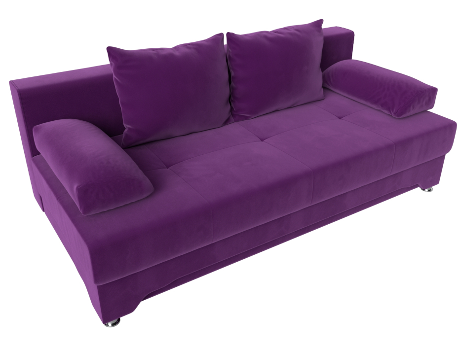Диваны еврокнижки, Диван прямой Ник-2, микровельвет