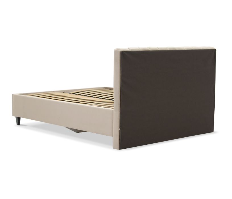 Мягкая кровать, Двуспальная кровать МЕРЛА 180х200, с подъемным механизмом, велюр