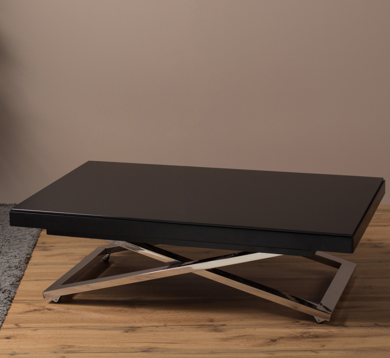 Обеденные столы, Стол-трансформер Shift (опоры нерж.сталь)