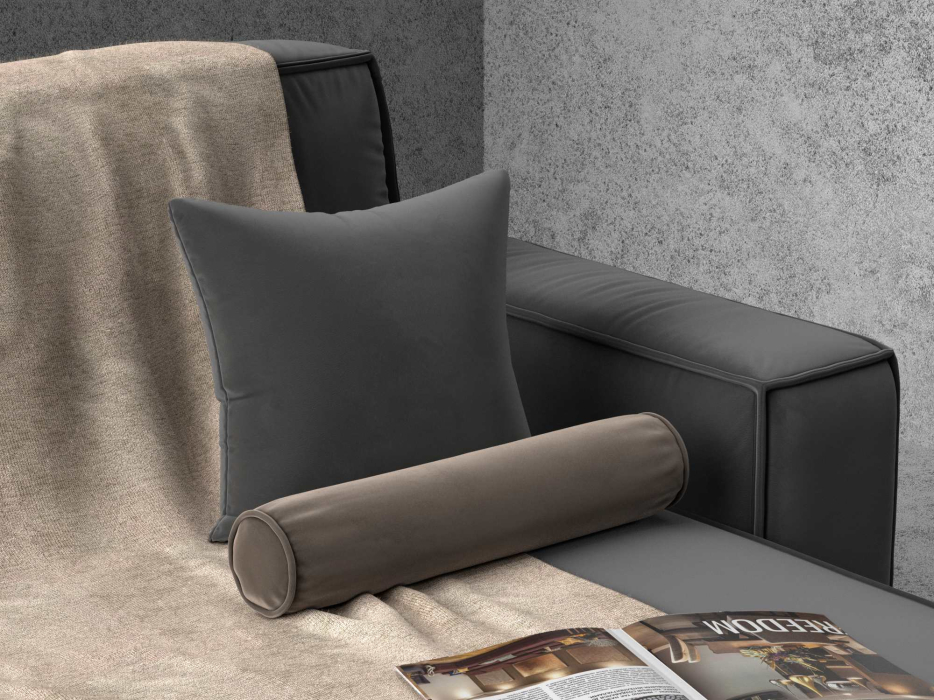 Декоративные подушки, Подушка Рико, велюр