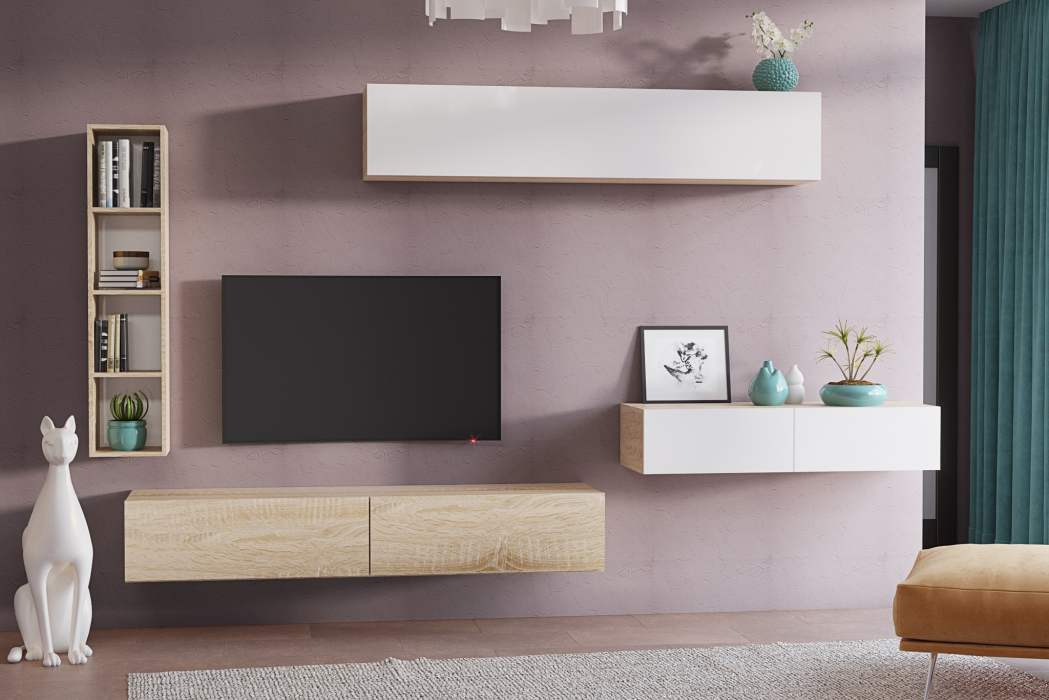 Стенки для гостиной, Гостиная Эмма Вариант исполнения 2 