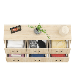 Комод шесть выдвижных ящиков РВК 127-1504