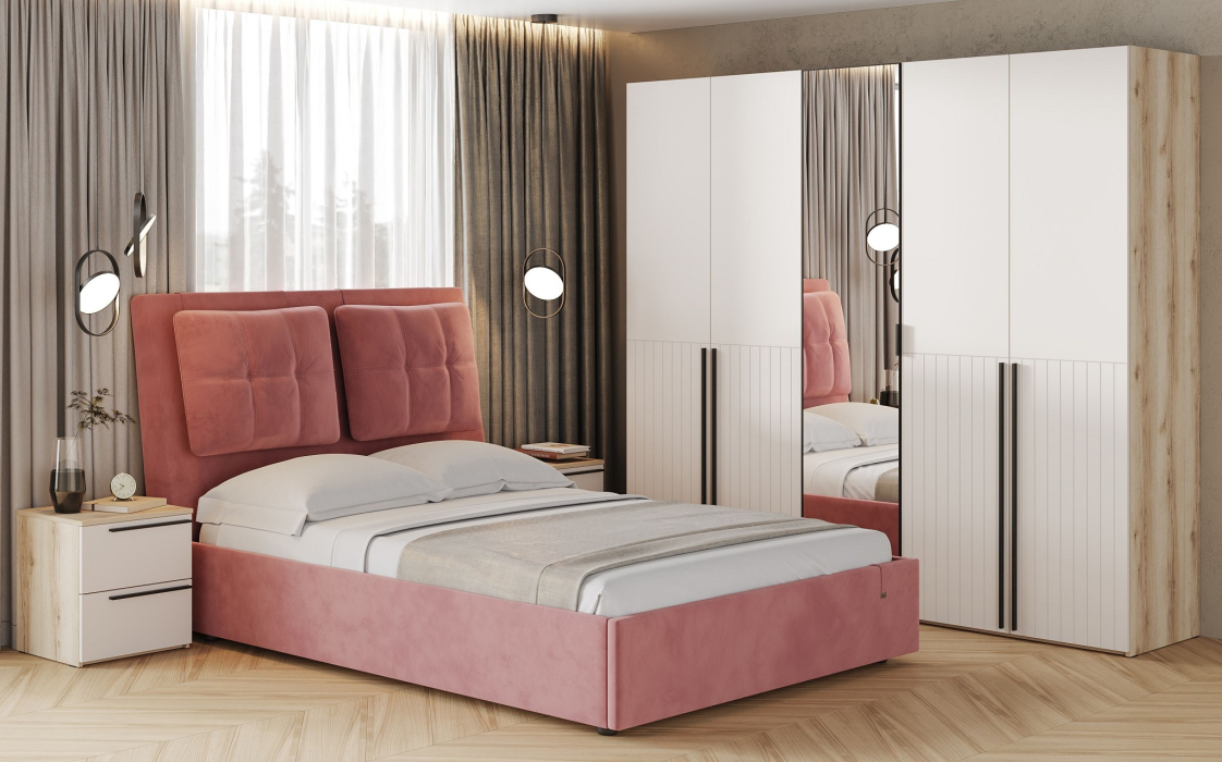 Шкафы распашные, Шкаф для одежды (Зеркало) Арден 200.02 