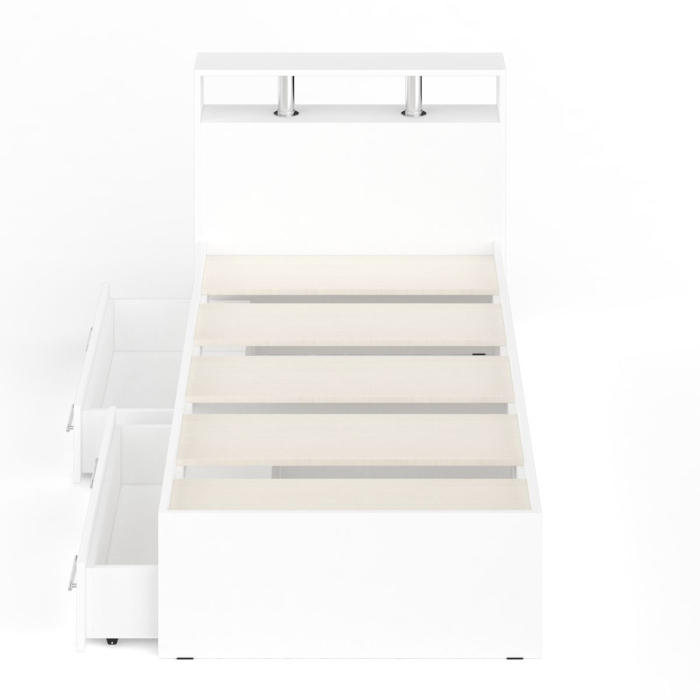 Кровати, Односпальная кровать с ящиками Камелия 900