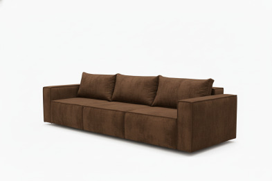 Диван-кровать Лофт 3-х модульный, плюш , с/м 145х266