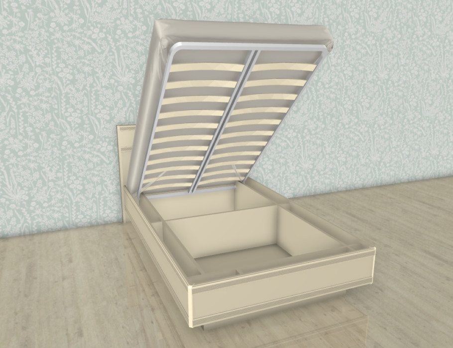 Кровати 120х200, Модульная система Карина Кровать КР-1001