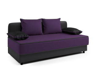 Кушетка Прима, экокожа/рогожка