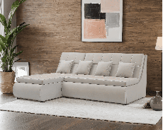 Диваны угловые в гостиную, Диван угловой Дубай (Бархат)