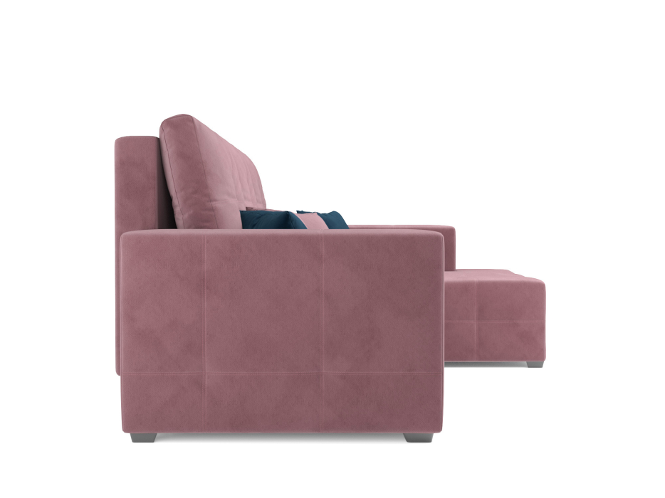 Диваны угловые в гостиную, Диван угловой Монреаль Правый угол (Велюр)