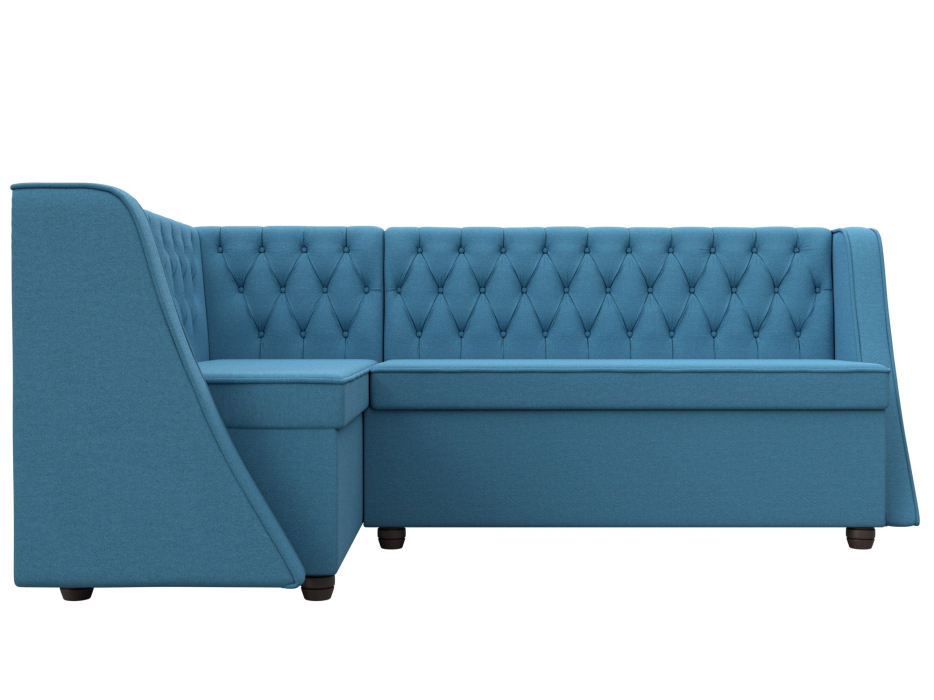 Кухонные уголки, Диван кухонный угловой Лофт левый угол, рогожка Амур