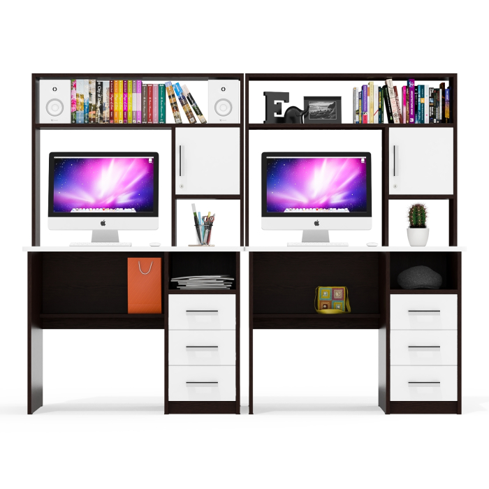 Домашние кабинеты, Стол компьютерный для двоих детей