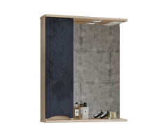 Шкафы с зеркалом, Зеркало-шкаф Francesca Avanti Венеция Амали 60  (левый)