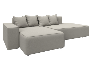 Диван угловой Лига-079 угол левый, рогожка Амур