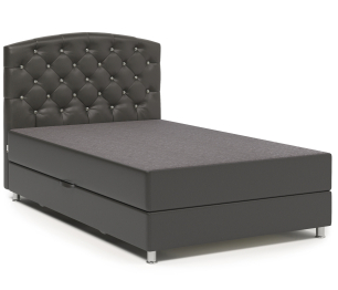 Кровать тахта Премиум Люкс 160 с подъемным механизмом, рогожка / экокожа