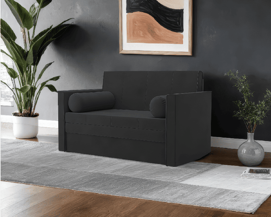 Диваны выкатные, Диван прямой выкатной Санта №2 (Велюр)