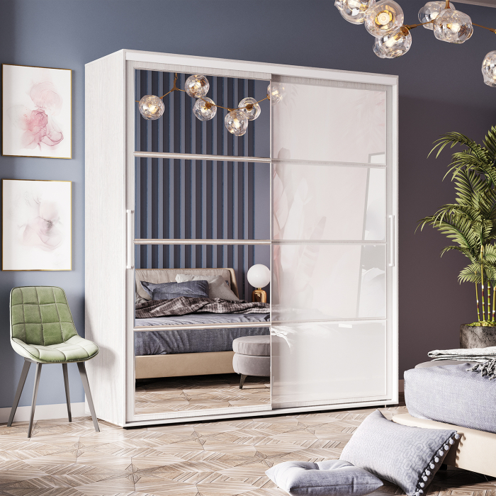 Шкафы-купе 2-х дверные, Шкаф-купе Крафт-6