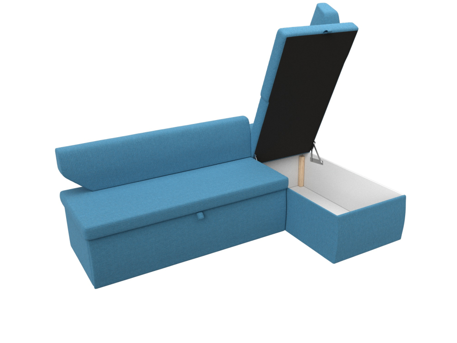 Кухонные уголки, Диван кухонный угловой Омура правый угол, рогожка Амур 