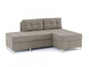 Диван-кровать угловой Оливер Люкс 2 еврокнижка-трансформер, рогожка Люкс