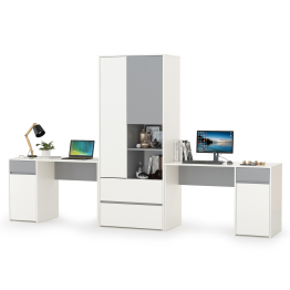 Компьютерные столы и шкаф для одежды Торонто № 17