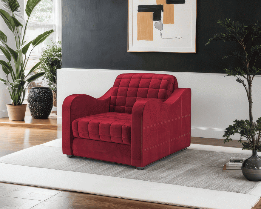 Кресла-кровати, Кресло-кровать аккордеон Барон №4 НПБ Бархат