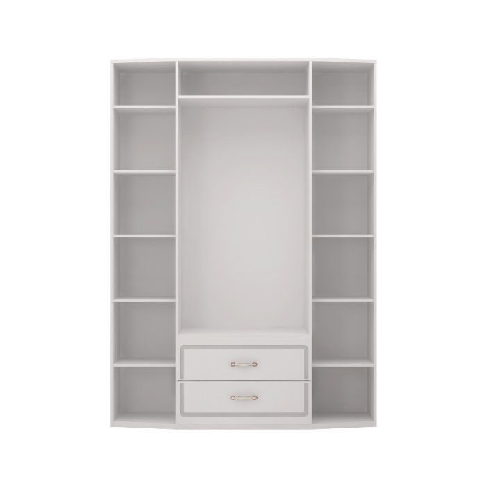 Шкафы распашные, Шкаф для одежды 4-х дверный с ящиками Виктория 02