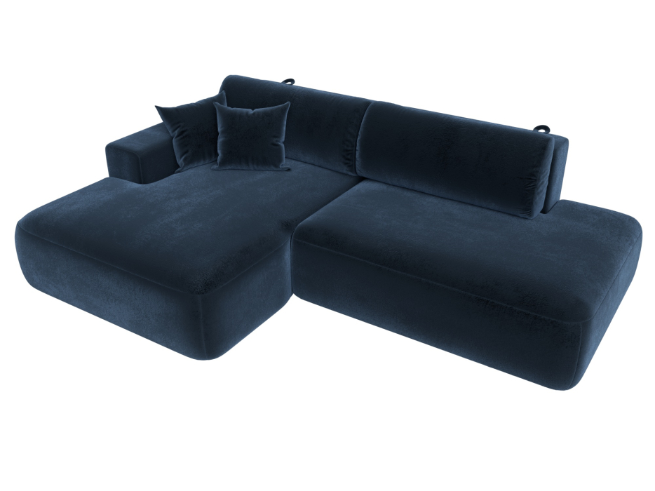 Диваны угловые в гостиную, Диван угловой Лига-036 НПБ Модерн левый угол, велюр TOWER