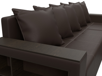 Диван угловой Дубай Лайт угол универсальный, экокожа