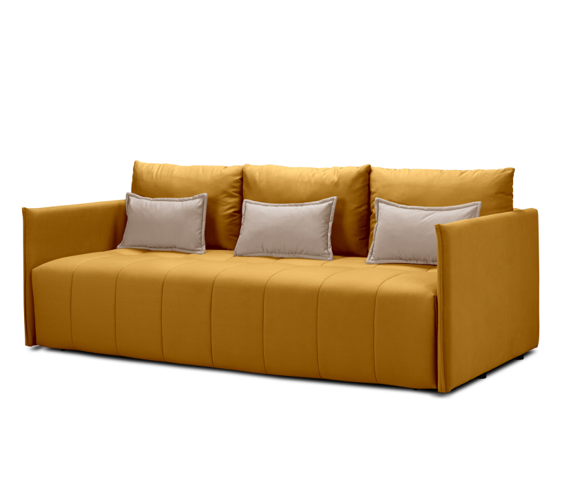 Диваны еврокнижки, Диван кровать прямой  Чилетти, микровелюр