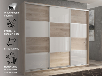 Шкаф-купе 3х дверный Кааппи 14 180х60