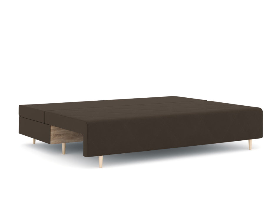 Диваны еврокнижки, Диван-кровать Милли без подлокотников, велюр