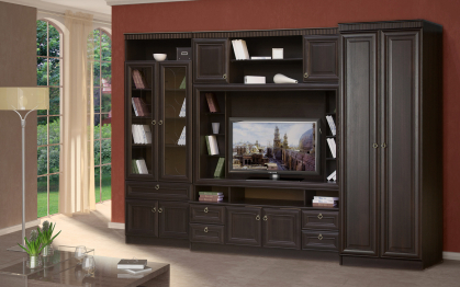 Шкаф для одежды Инна 609, денвер темный