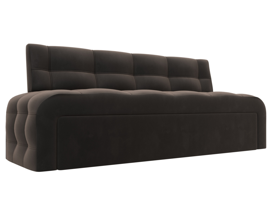 Диваны прямые кухонные, Диван кухонный прямой Люксор, велюр