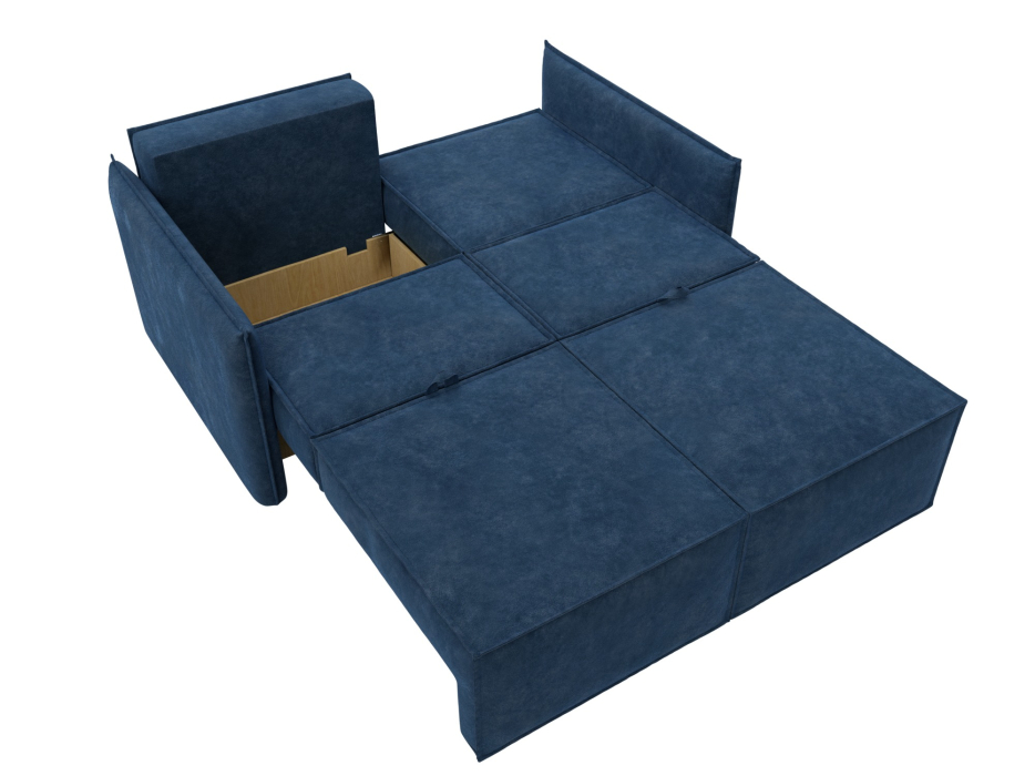 Диваны кровати со спальным местом, Диван прямой Либерти мини, велюр BRUT