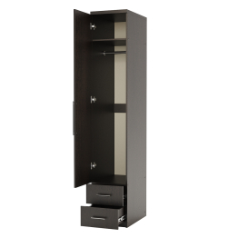 Шкаф для одежды с ящиками Мелодия МШЯ-11 50х60