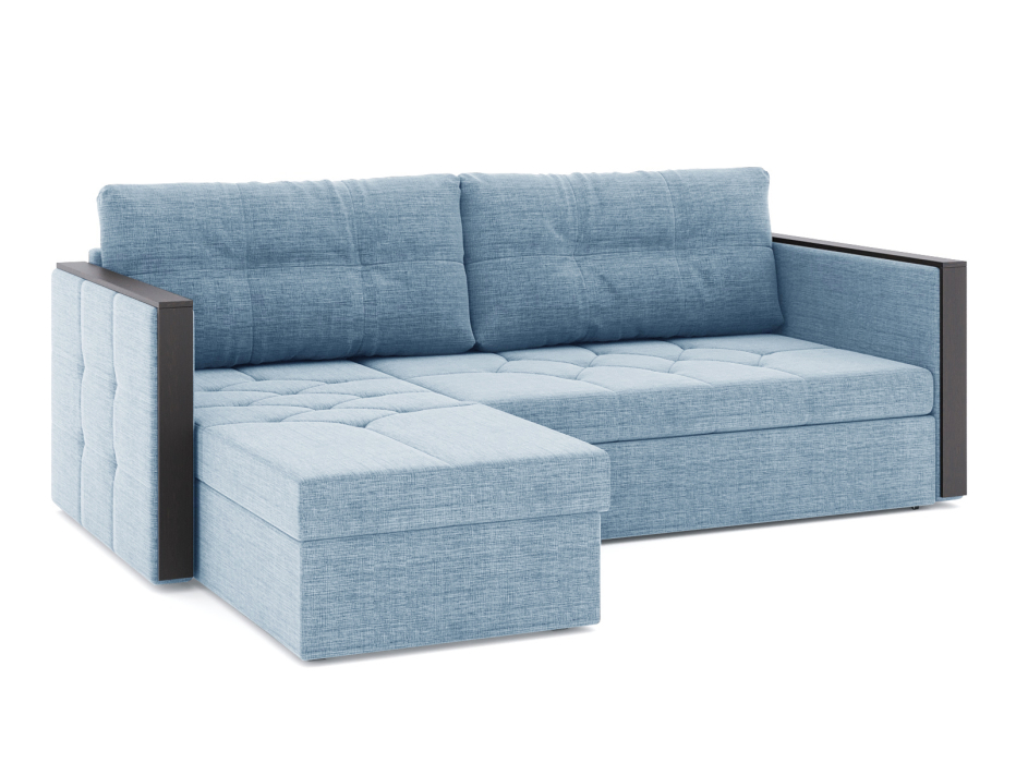 Диваны угловые в гостиную, Диван-кровать угловой Даймонд дельфин, рогожка Люкс