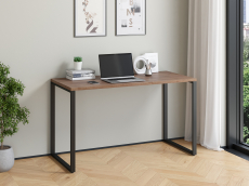 Прямые, Стол письменный Айсберг Лофт 03 Черный