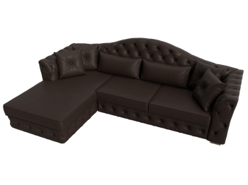 Диван угловой Артис левый угол, экокожа
