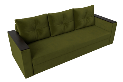 Диван прямой Атланта без стола, микровельвет