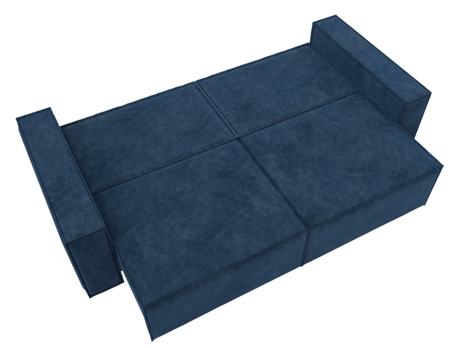 Диваны кровати со спальным местом, Диван прямой Куба, велюр BRUT