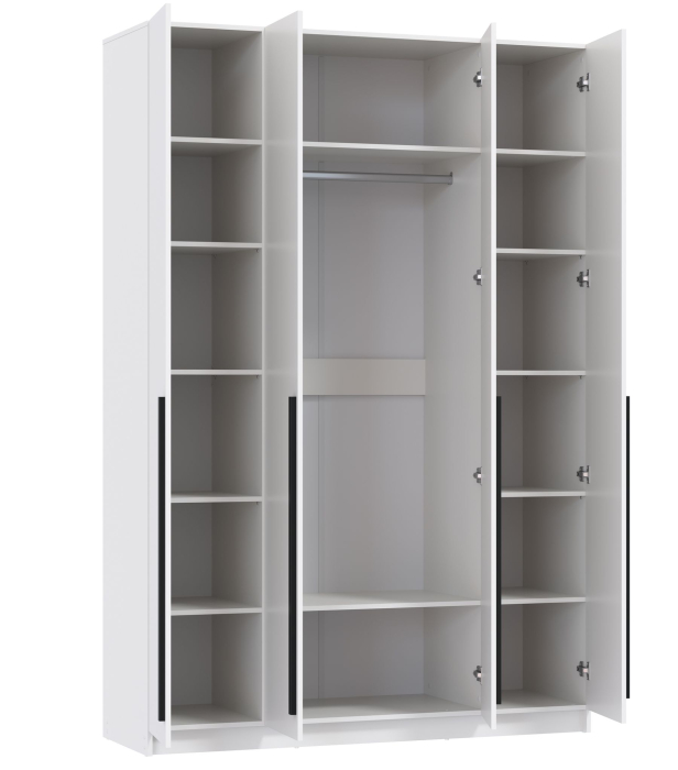 Для одежды, Шкаф для одежды 67.13 Брандо (4-х дв.) ЛДСП