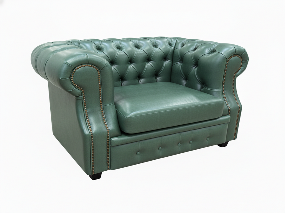 Кресло для отдыха, Кресло  Честер Лофт экокожа