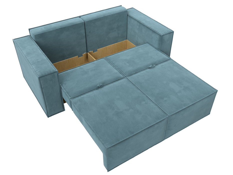 Диваны кровати со спальным местом, Диван прямой Куба мини, велюр