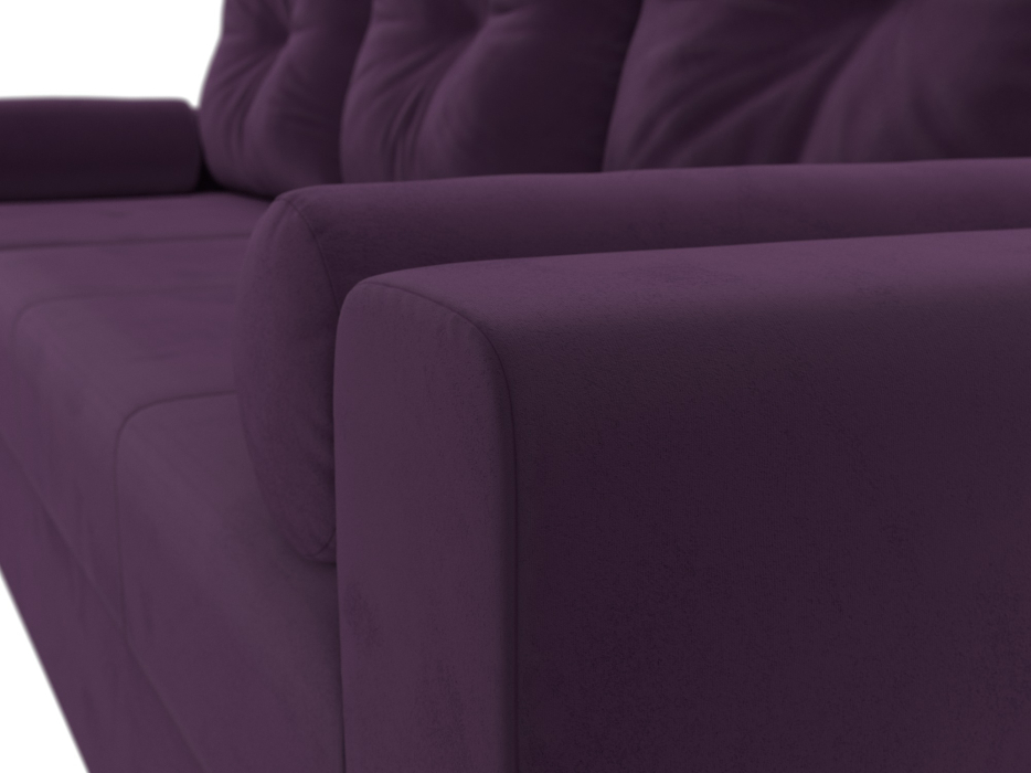 Диваны угловые в гостиную, Диван угловой Верона Лайт левый угол, велюр