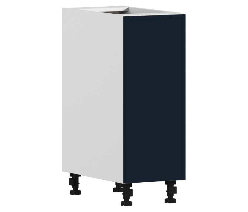 , Регина РС-30 Шкаф-стол Белый/МДФ Квадро Синий