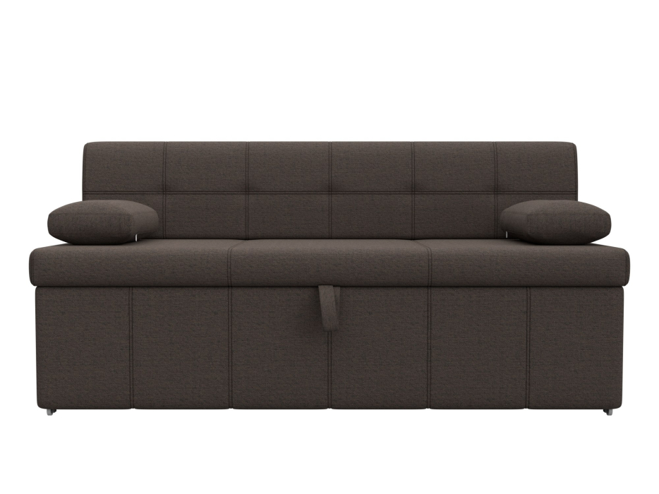 Диваны прямые кухонные, Диван кухонный прямой Лео, рогожка Амур