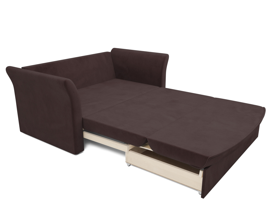 Диваны выкатные, Диван прямой выкатной Малютка №2 (Велюр)