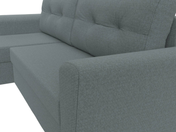 Угловой диван Амстердам Лайт левый угол, рогожка