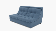 Диваны кровати со спальным местом, Прямой диван Монако-1 ППУ, велюр