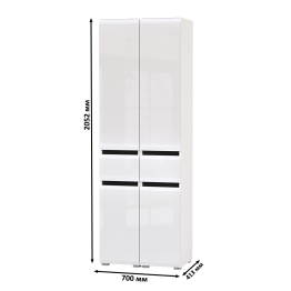 Два шкафа-пенала с выдвижным ящиком Сидней